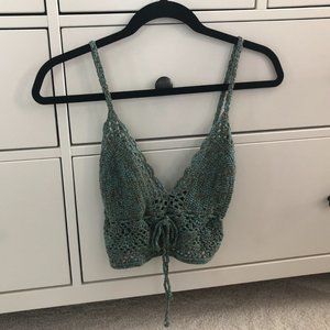 NWT Forever 21 Crochet Crop Top